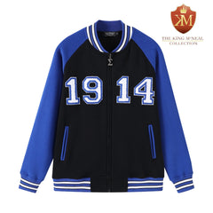 Sigma 1914 Black Varsity Fleece Jacket
