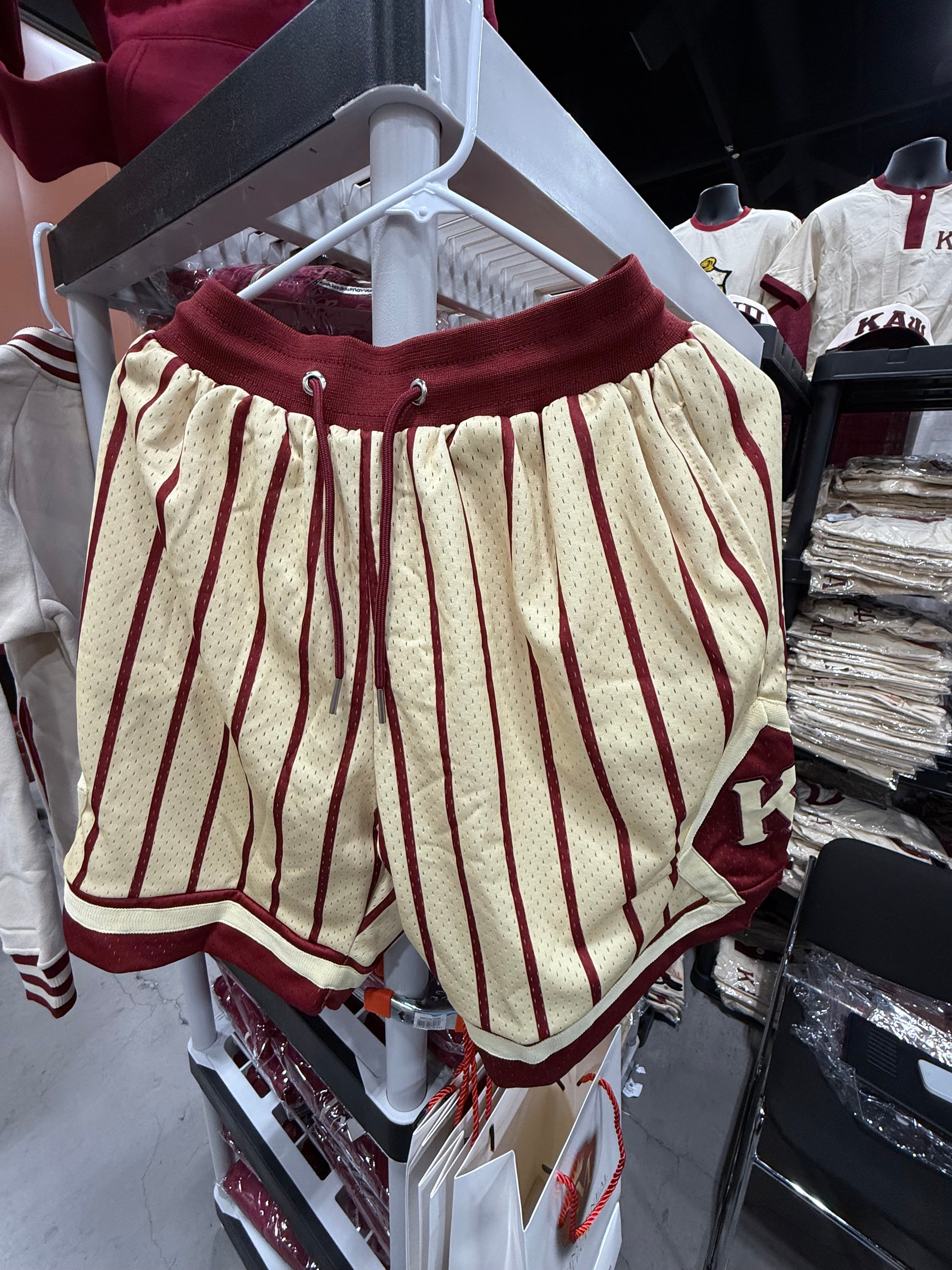 Kappa Cream Basketball Shorts