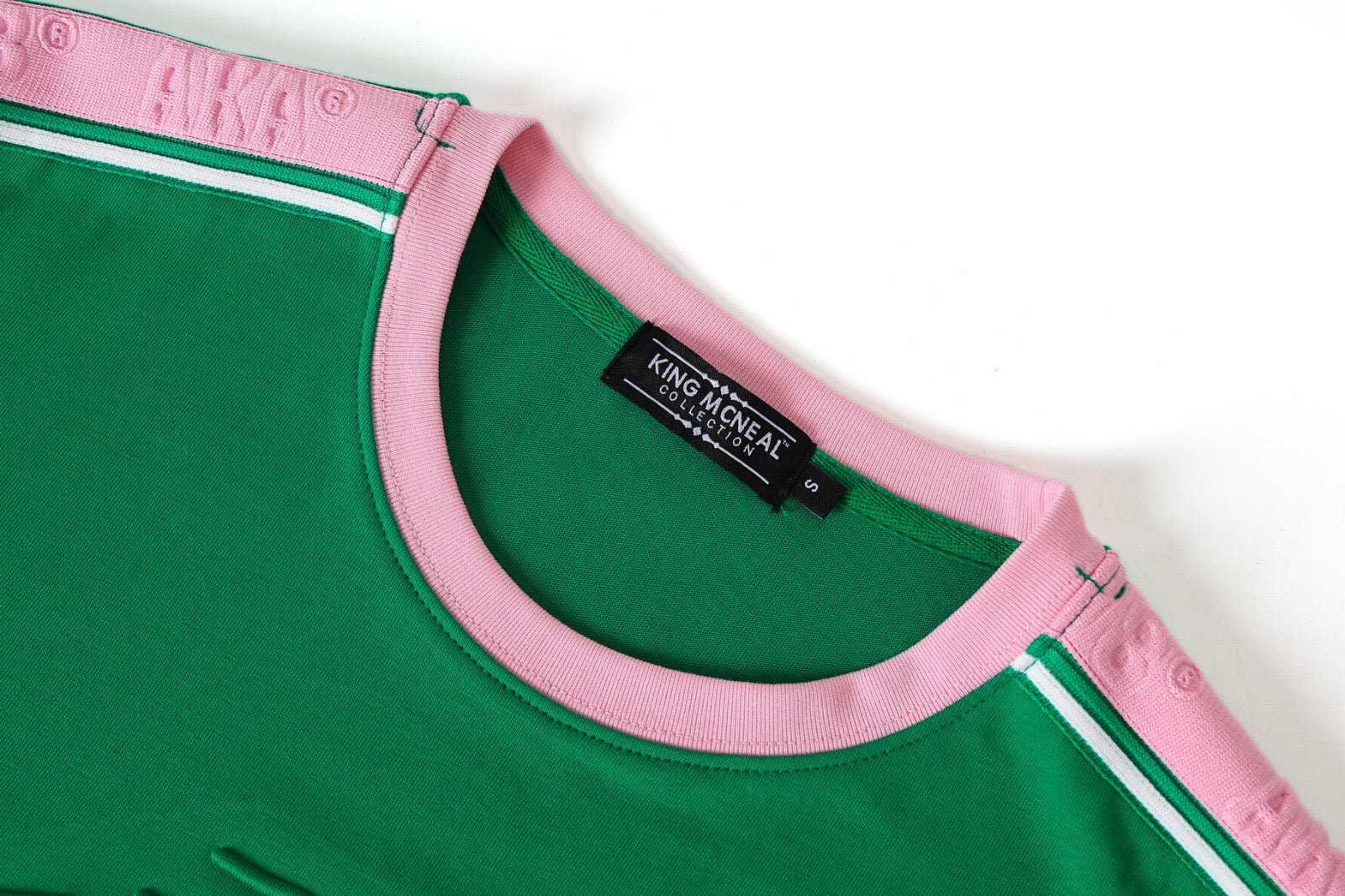 AKA Green Premium Embossed Shirt