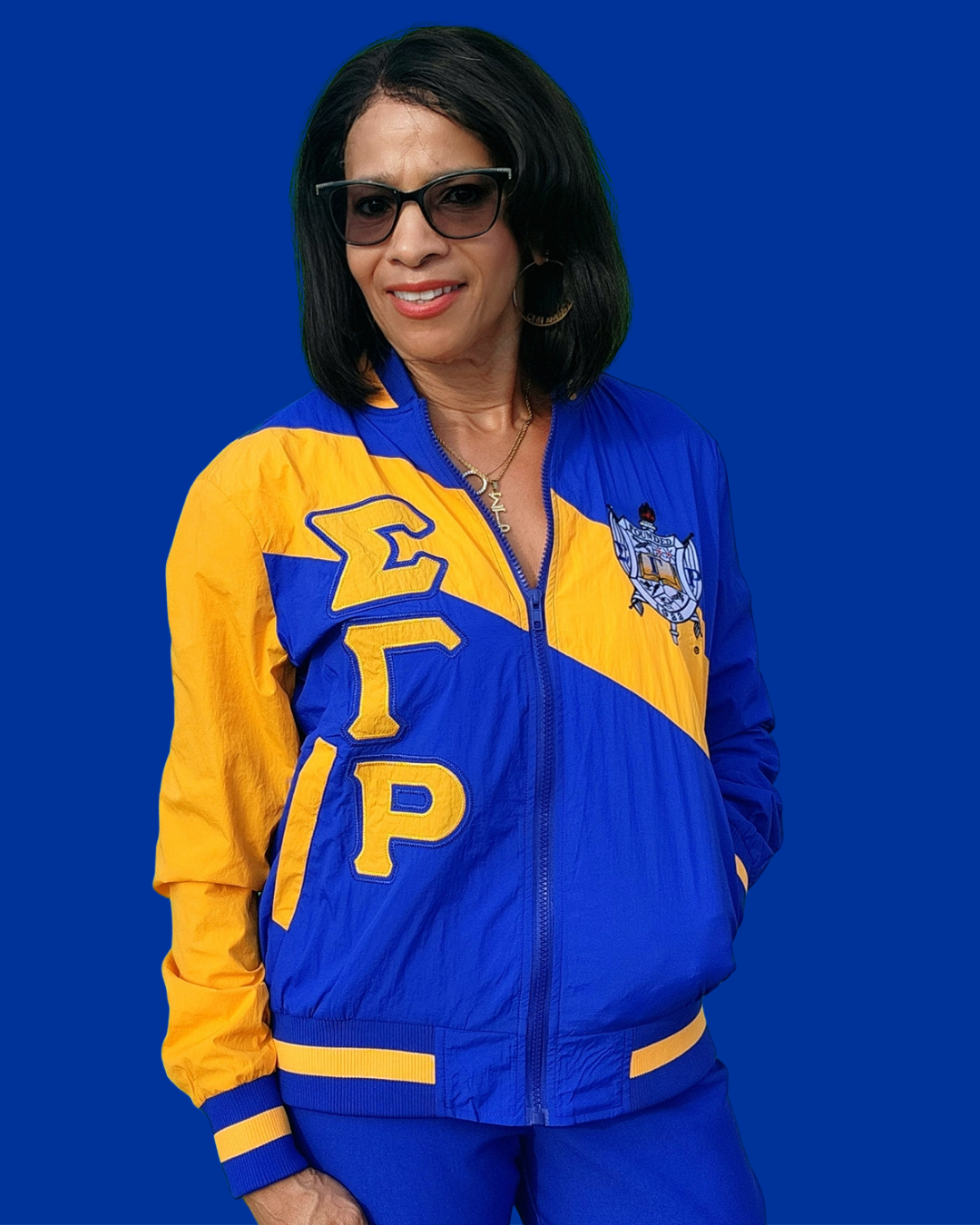 SGRho Full Zip Windbreaker Jacket Read Description