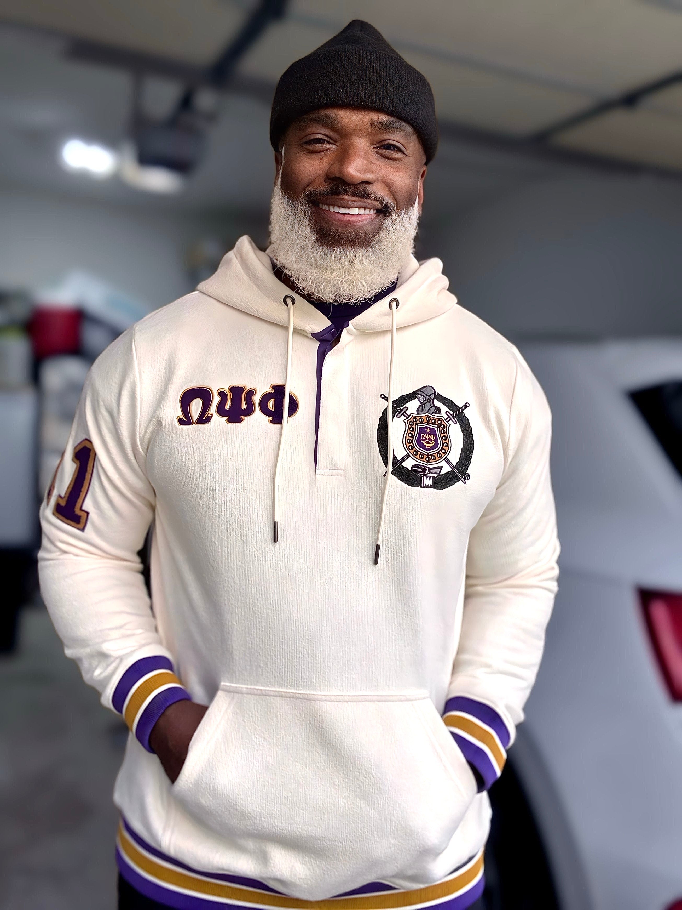 Omega Neutral Qtr Button-Up Hoodie