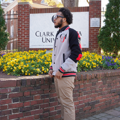 Clark Atlanta Grey Fleece Jacket