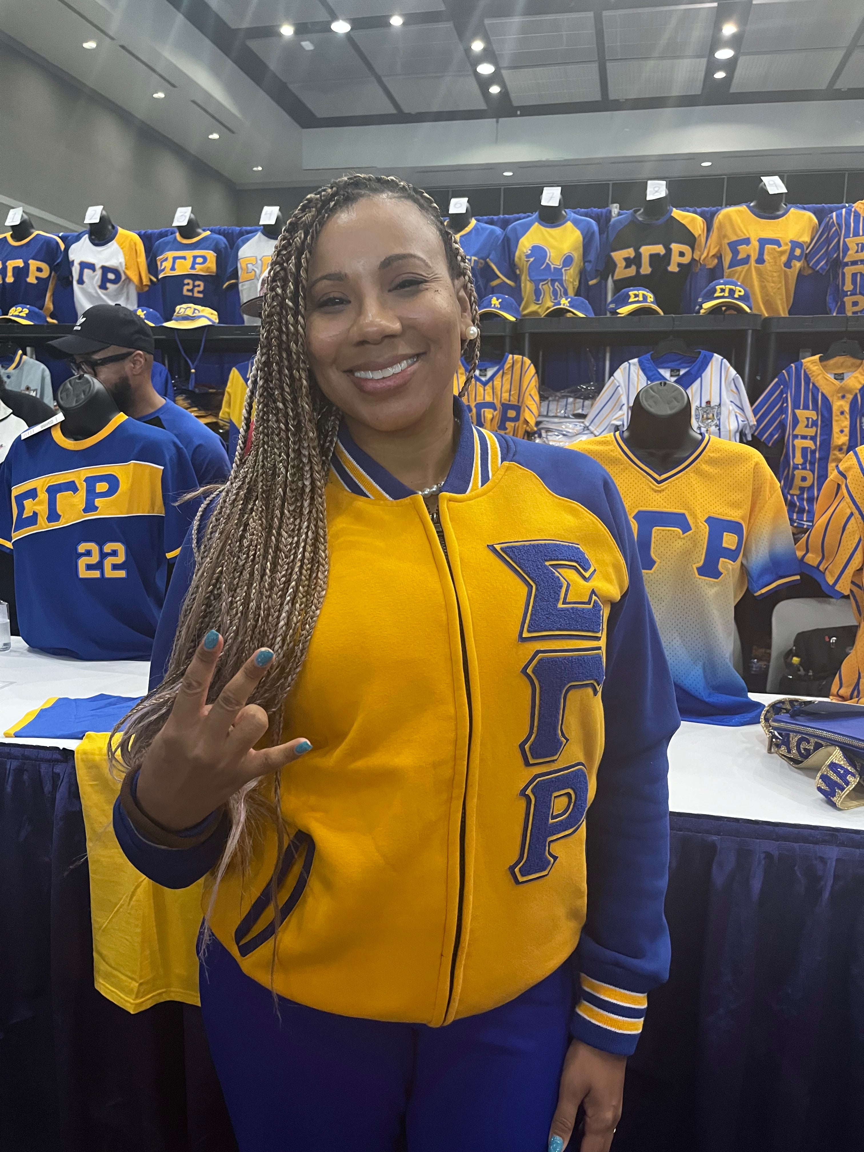 SGRho Fleece Varsity Jacket