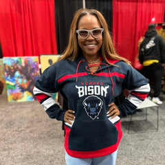 Howard University Blue Hockey Hoodie