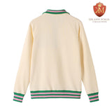 AKA Cream Quarter Zip Sweatshirt Unisex