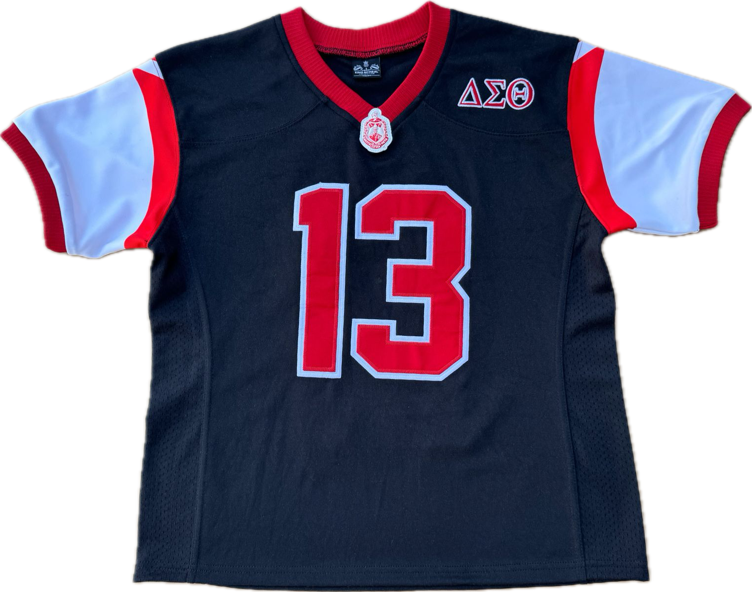 Delta Black Football Jersey
