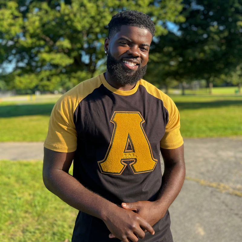 Alpha Big A Premium Raglan Tshirt