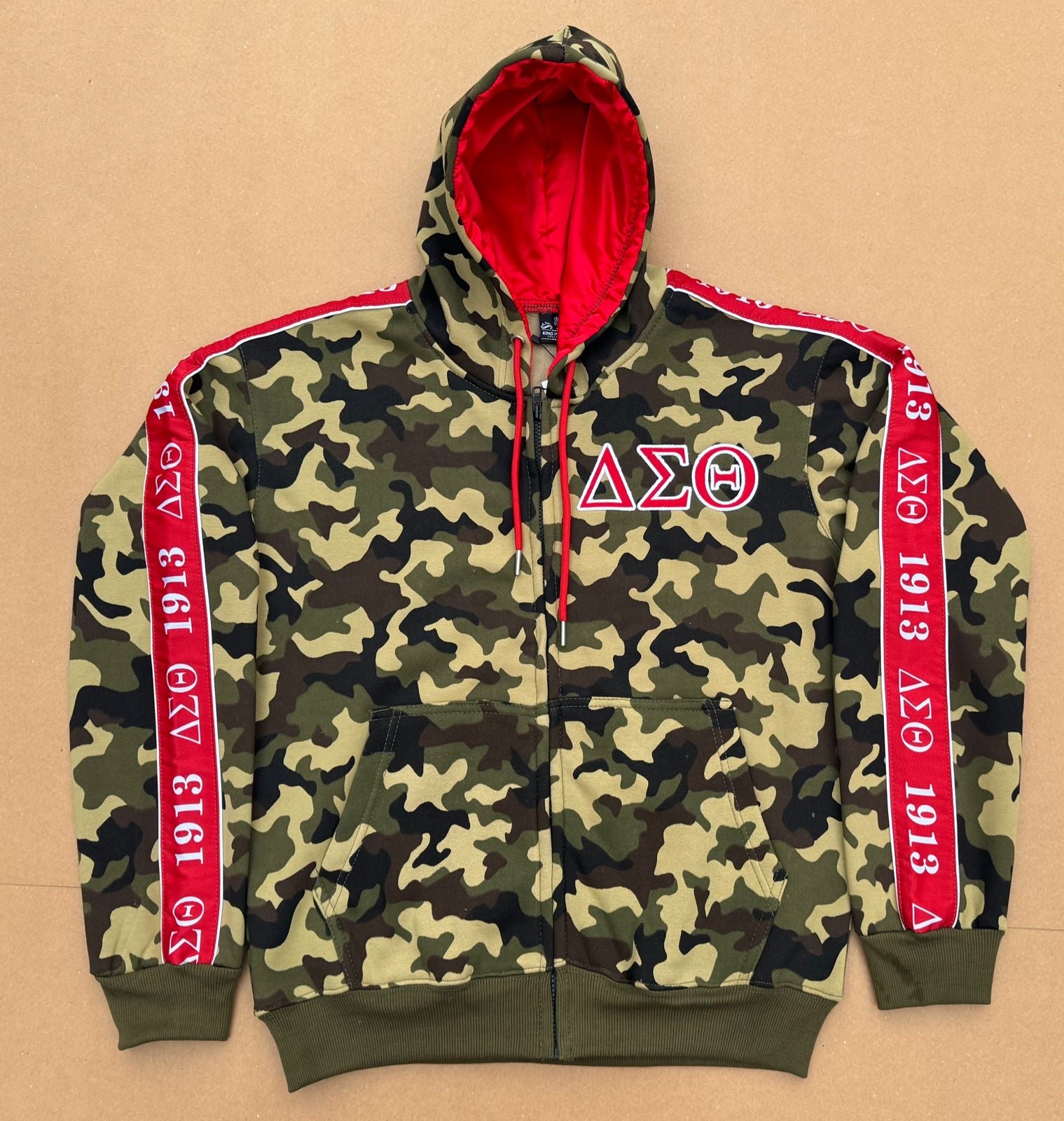 Delta Camo Tapered Jacket (Unisex Size)