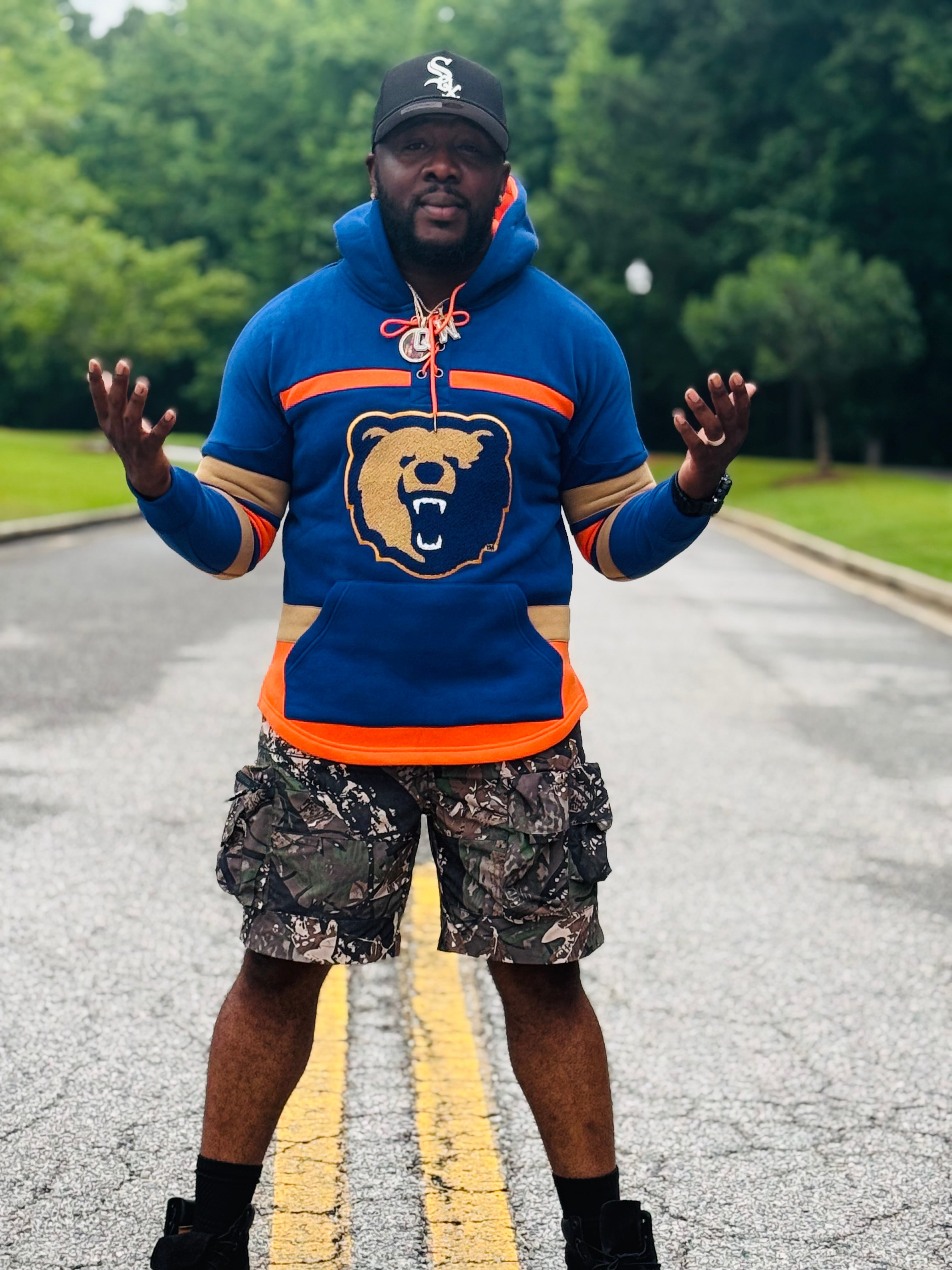 Morgan State Blue Hockey Hoodie
