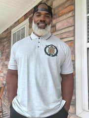Omega Grey Premium Polo Shirt
