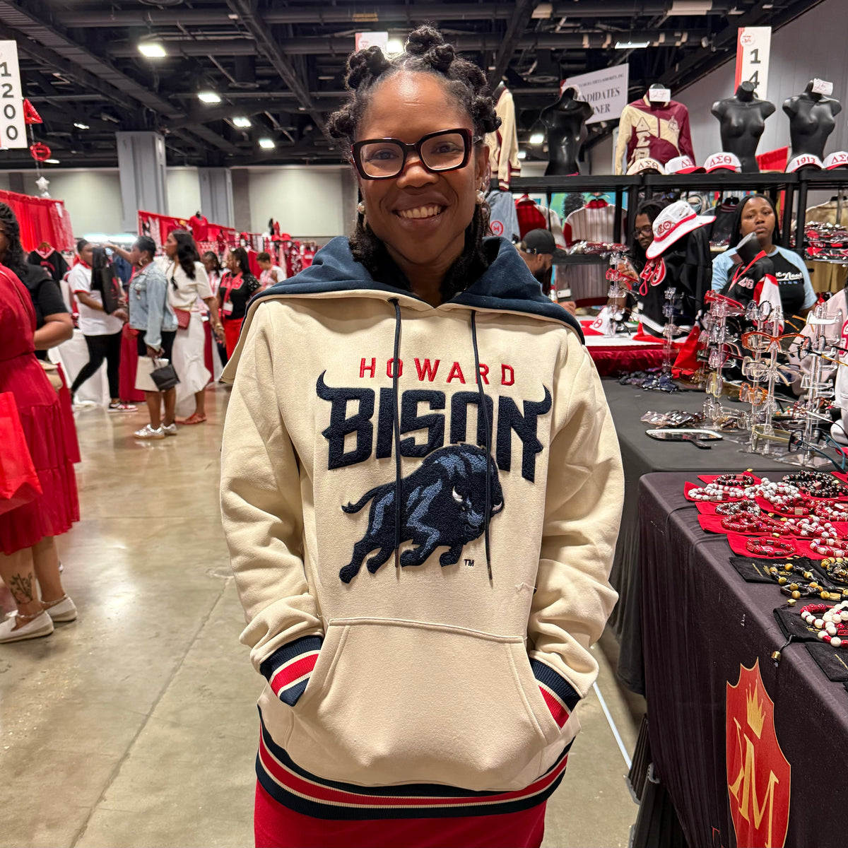 Howard University Neutral Prep Hoodie