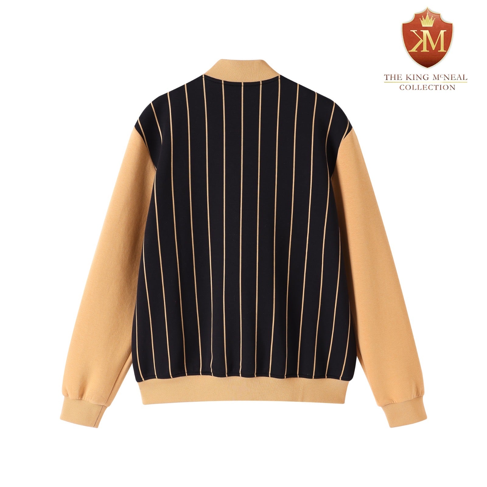Alpha Pinstripe Tech Track Jacket