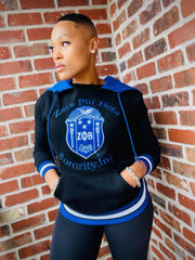 Zeta Black Prep Unisex Hoodie