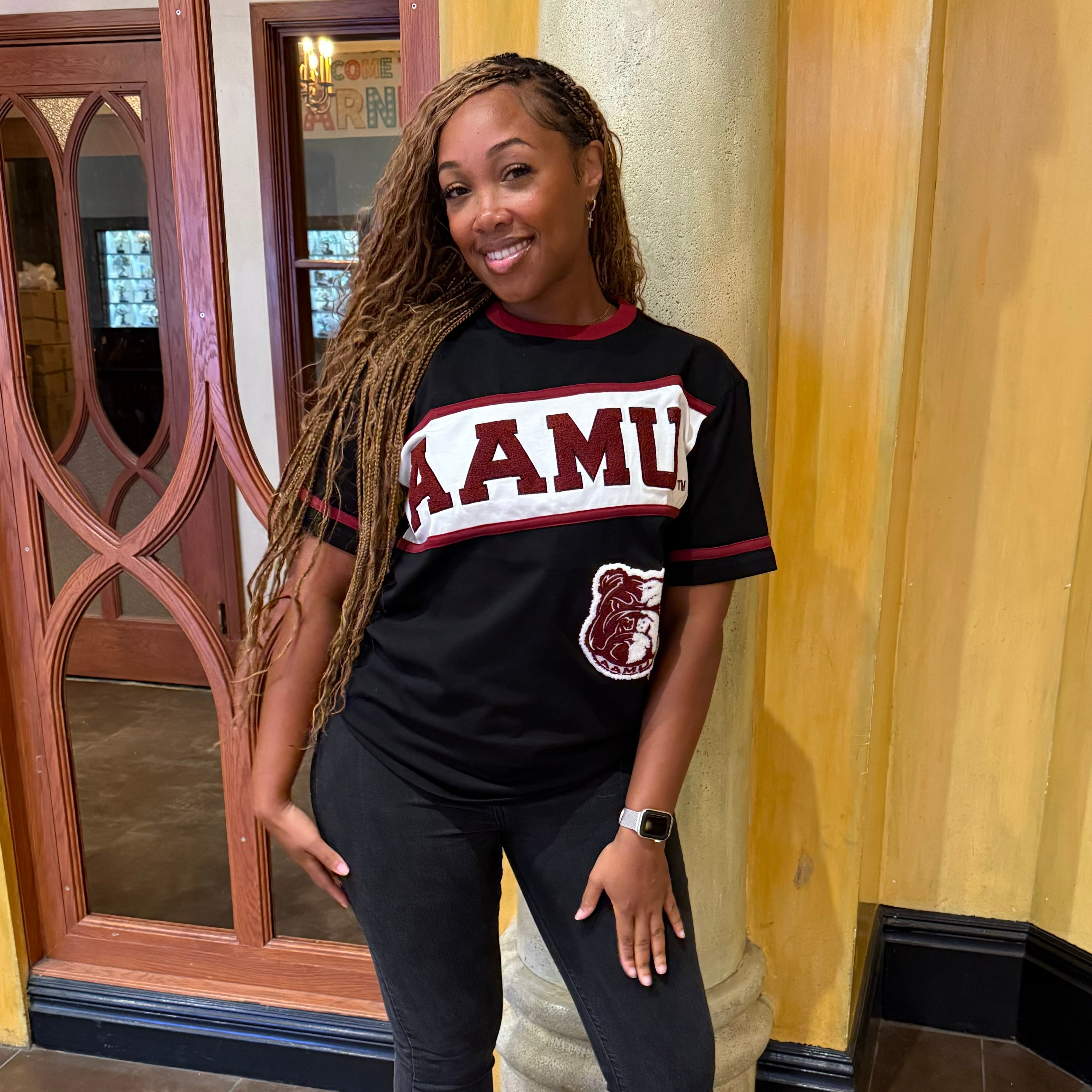 Alabama A&M Black Jersey Shirt