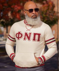 Kappa Phi Nu Pi Neutral Chenille Crewneck