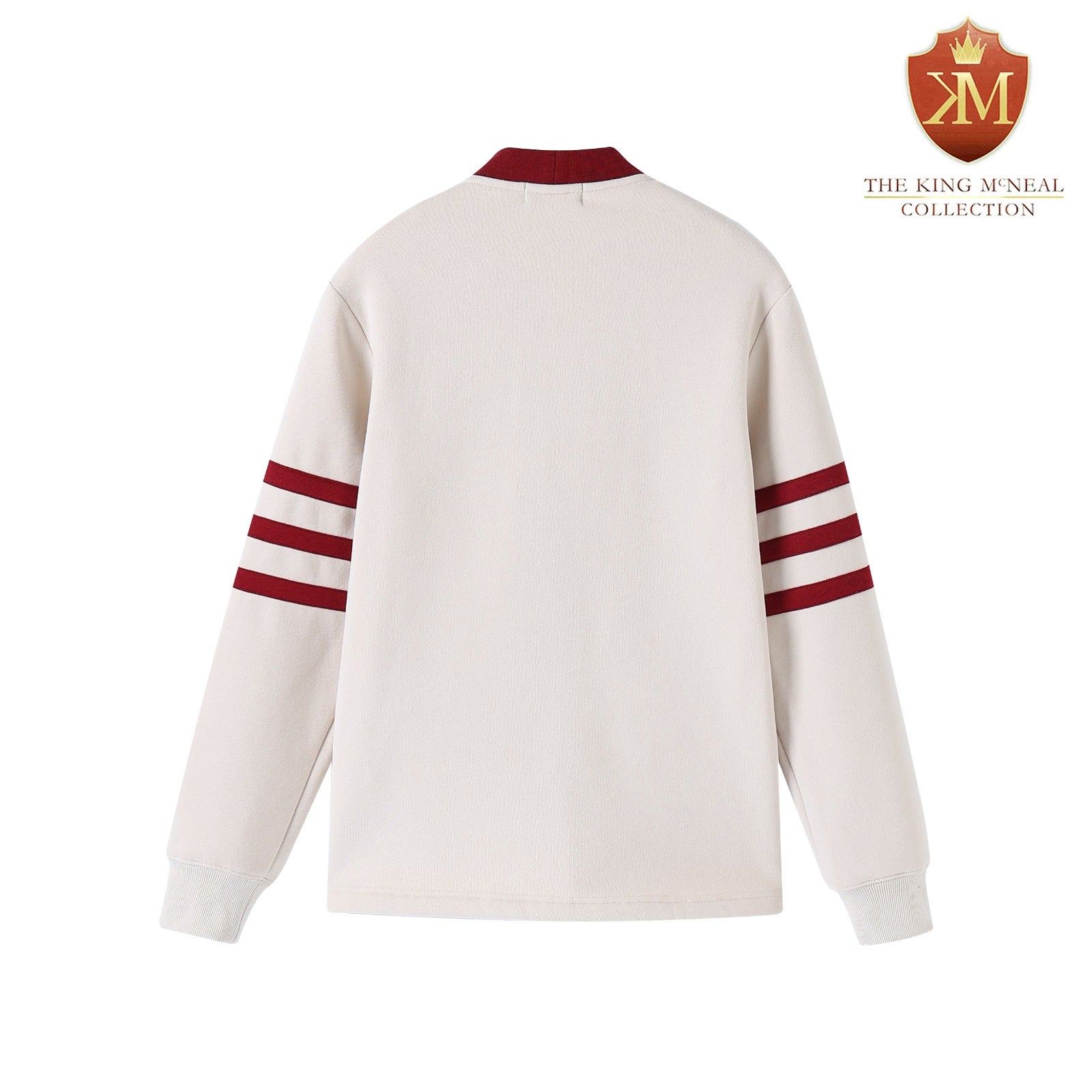 Delta Cream Fleece Cardigan Unisex Fit