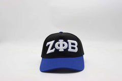 Zeta Black Snapback Hat
