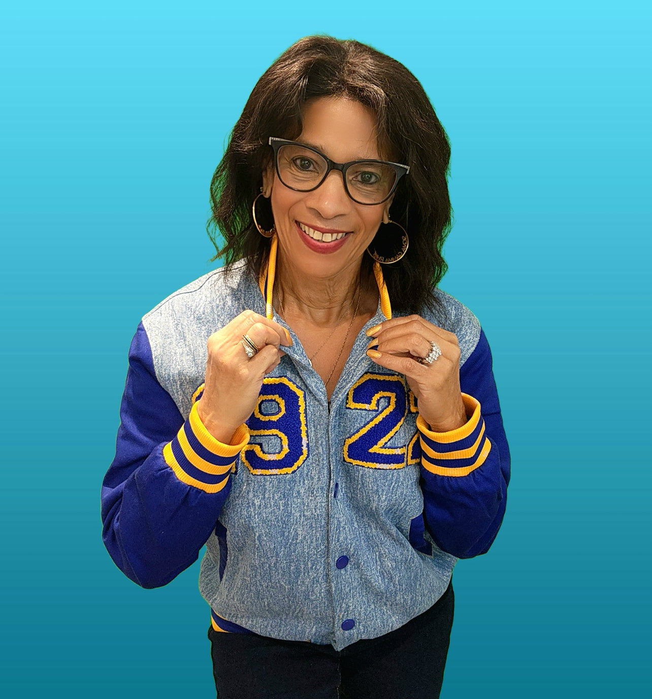 SGRho 1922 Denim Bomber Jacket