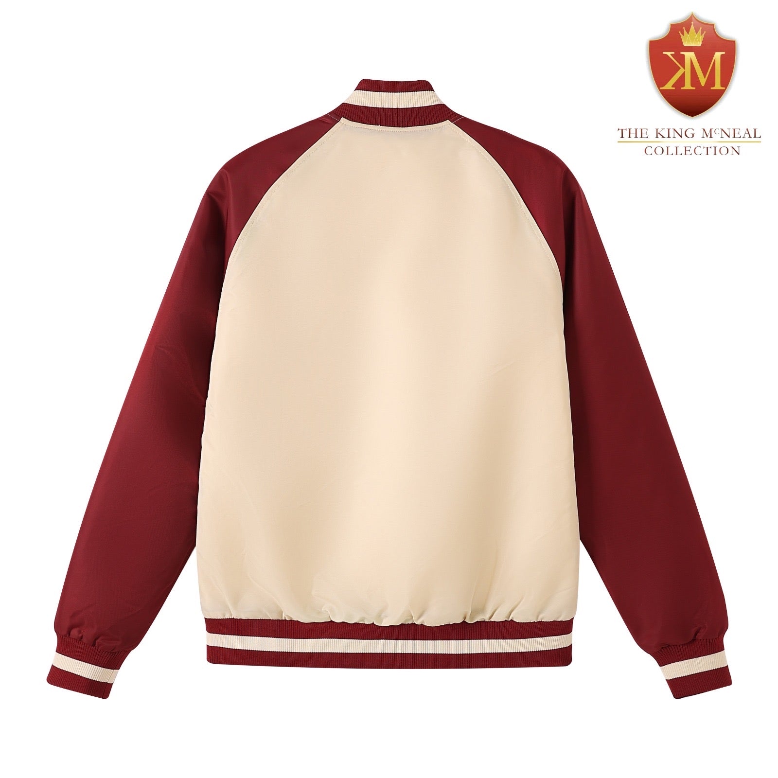 Kappa Krimson & Kream Bomber Jacket