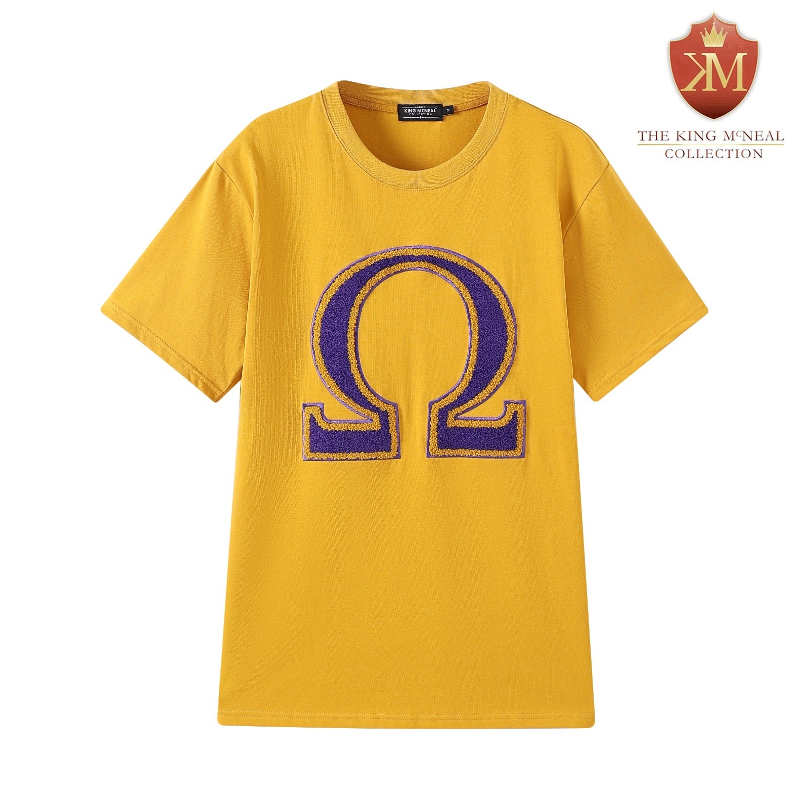 Omega Premium Old Gold Chenille T-Shirt