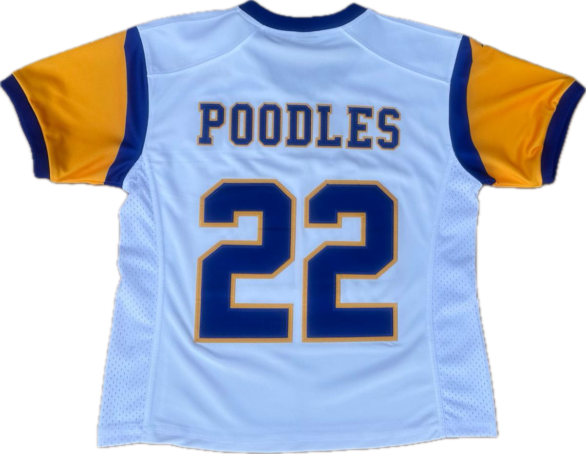 SGRho White Football Jersey