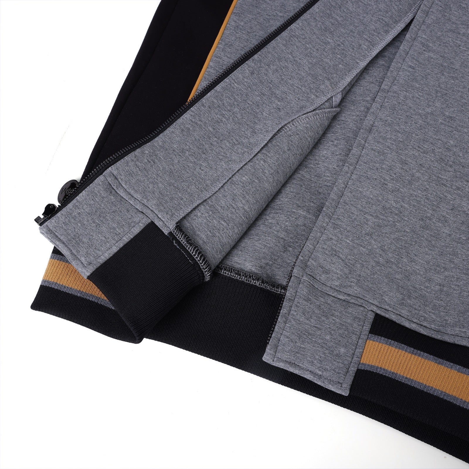 Alpha Grey Air Tech Fleece Warm Up Jacket