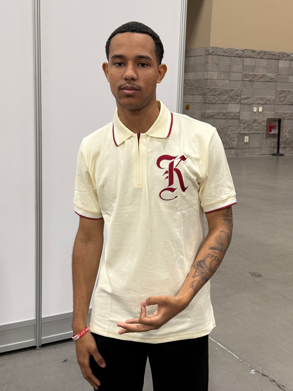 Kappa Cream Polo Shirt