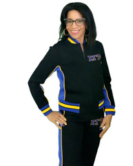 SGRho Black Air Tech Fleece Warm Up Jacket