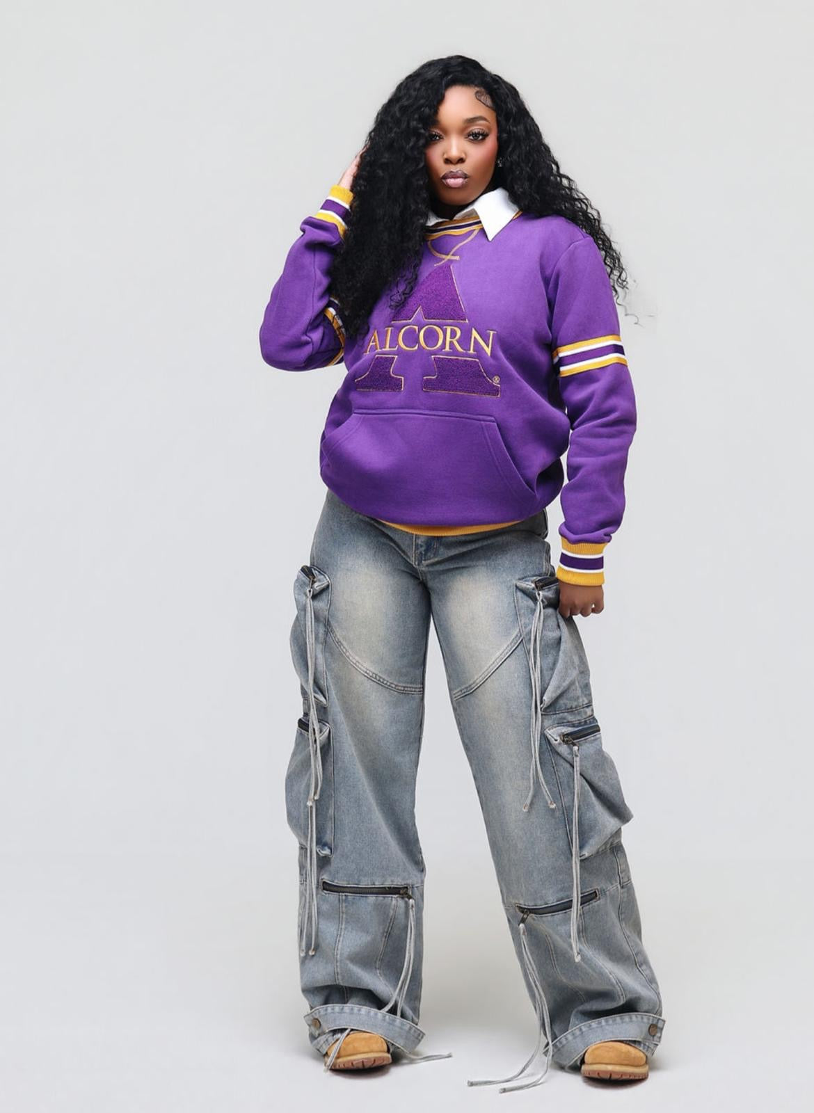 Alcorn State Purple Crewneck