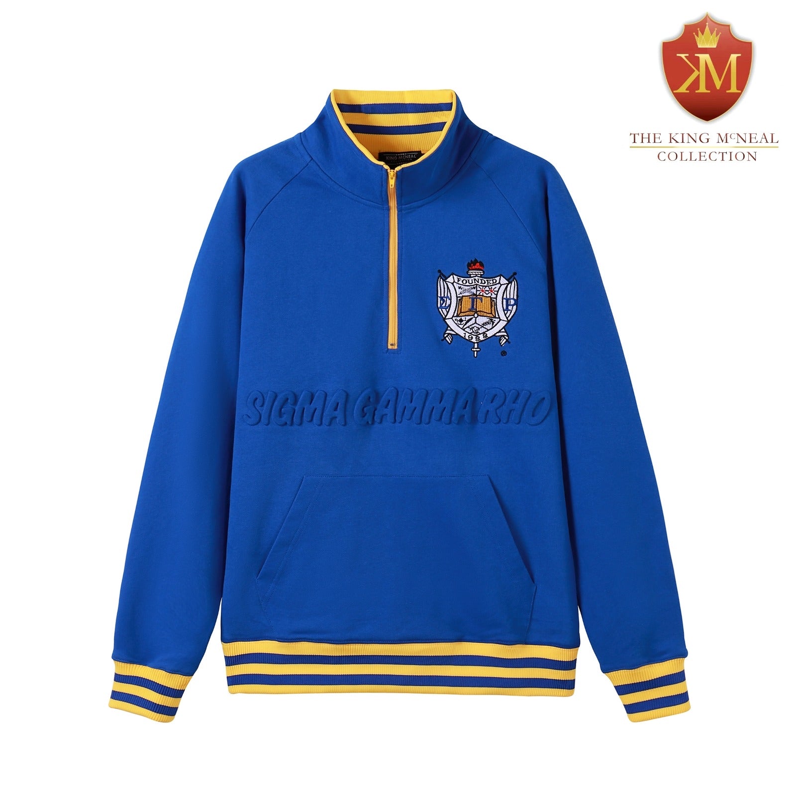 SGRho Quarter Zip Sweatshirt Unisex