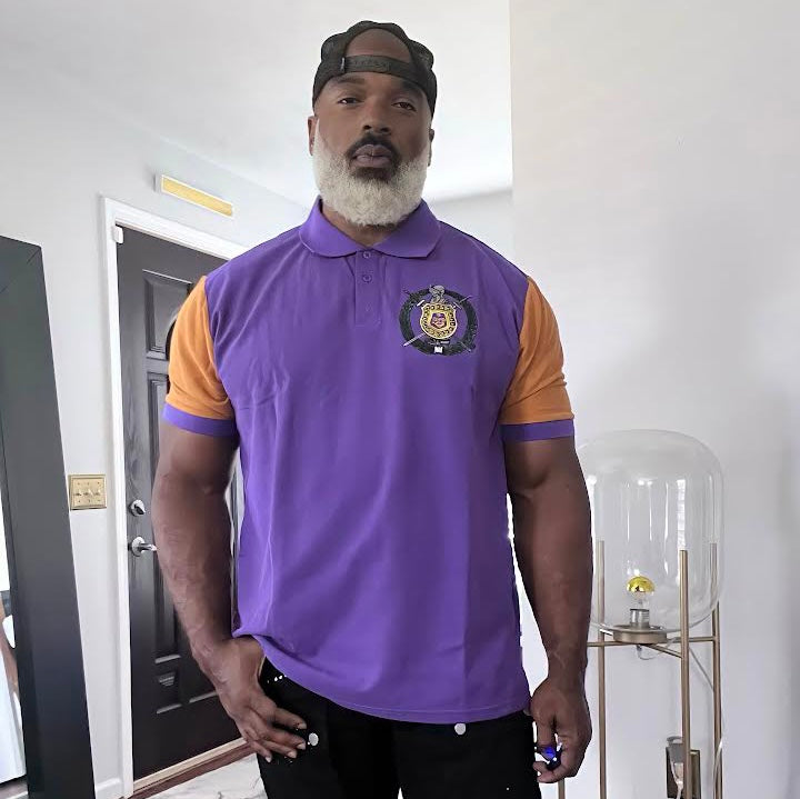 Omega Purple Premium Polo Shirt