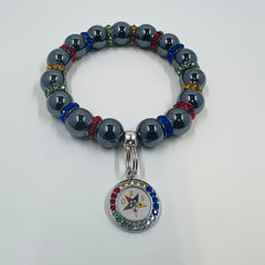 OES Hematite Bracelet