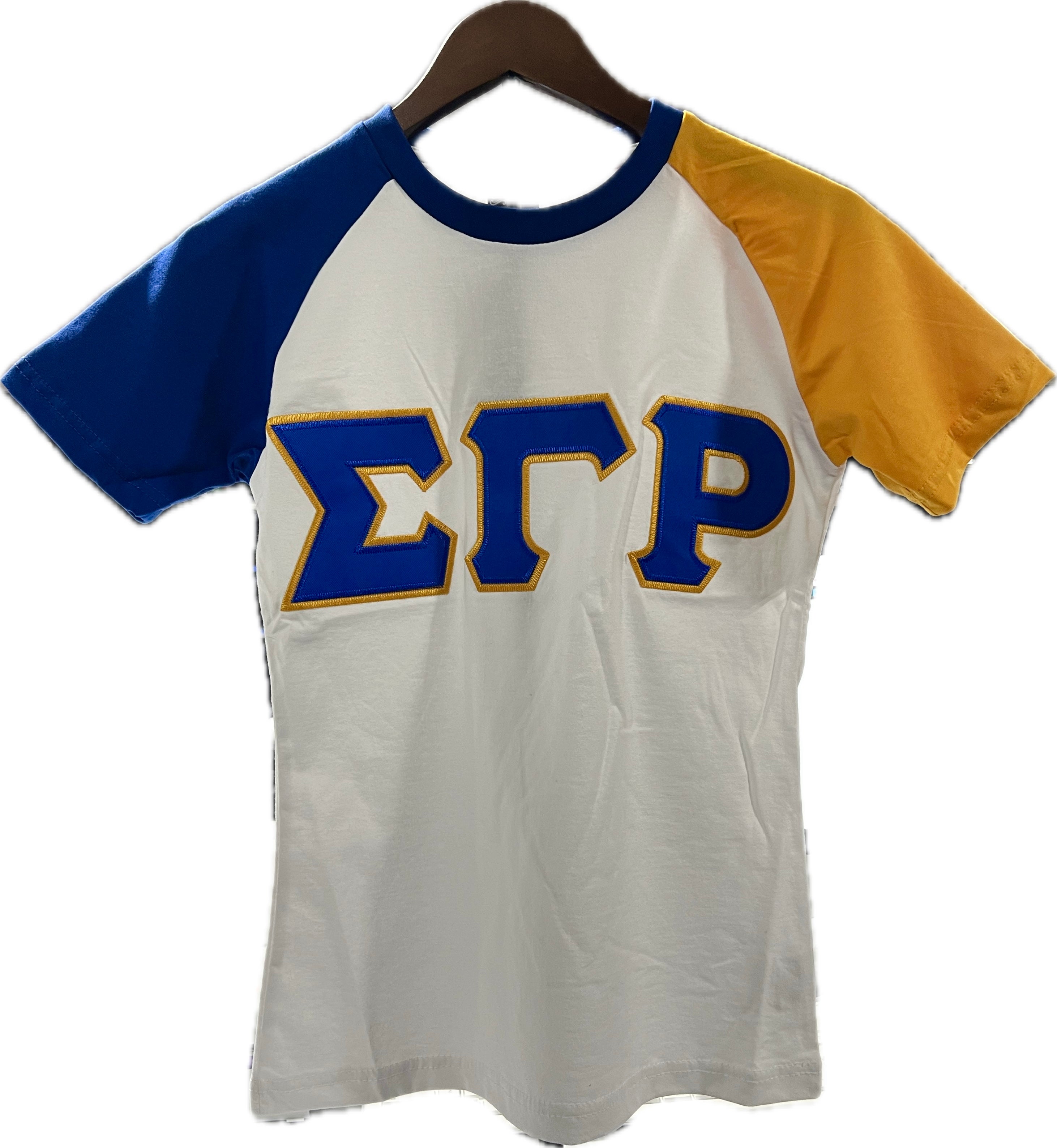 SGRho White Opp Sleeve Premium Shirt