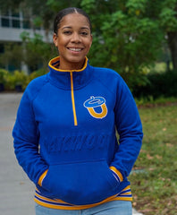 Oakwood Royal Quarter Zip Sweatshirt