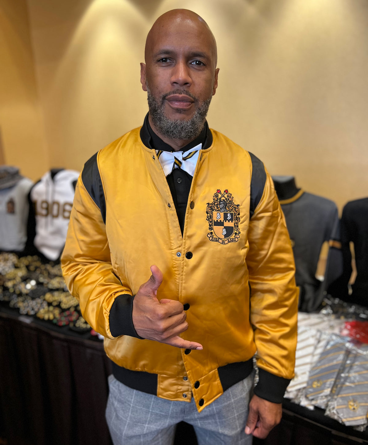 Alpha Good/Black Bomber Jacket