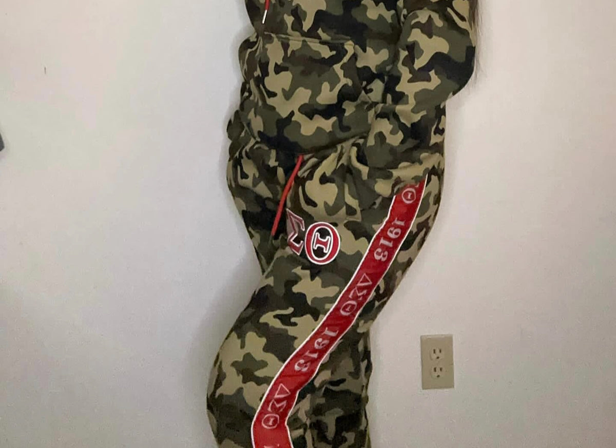 Delta Camo Tapered Joggers (Unisex Size)
