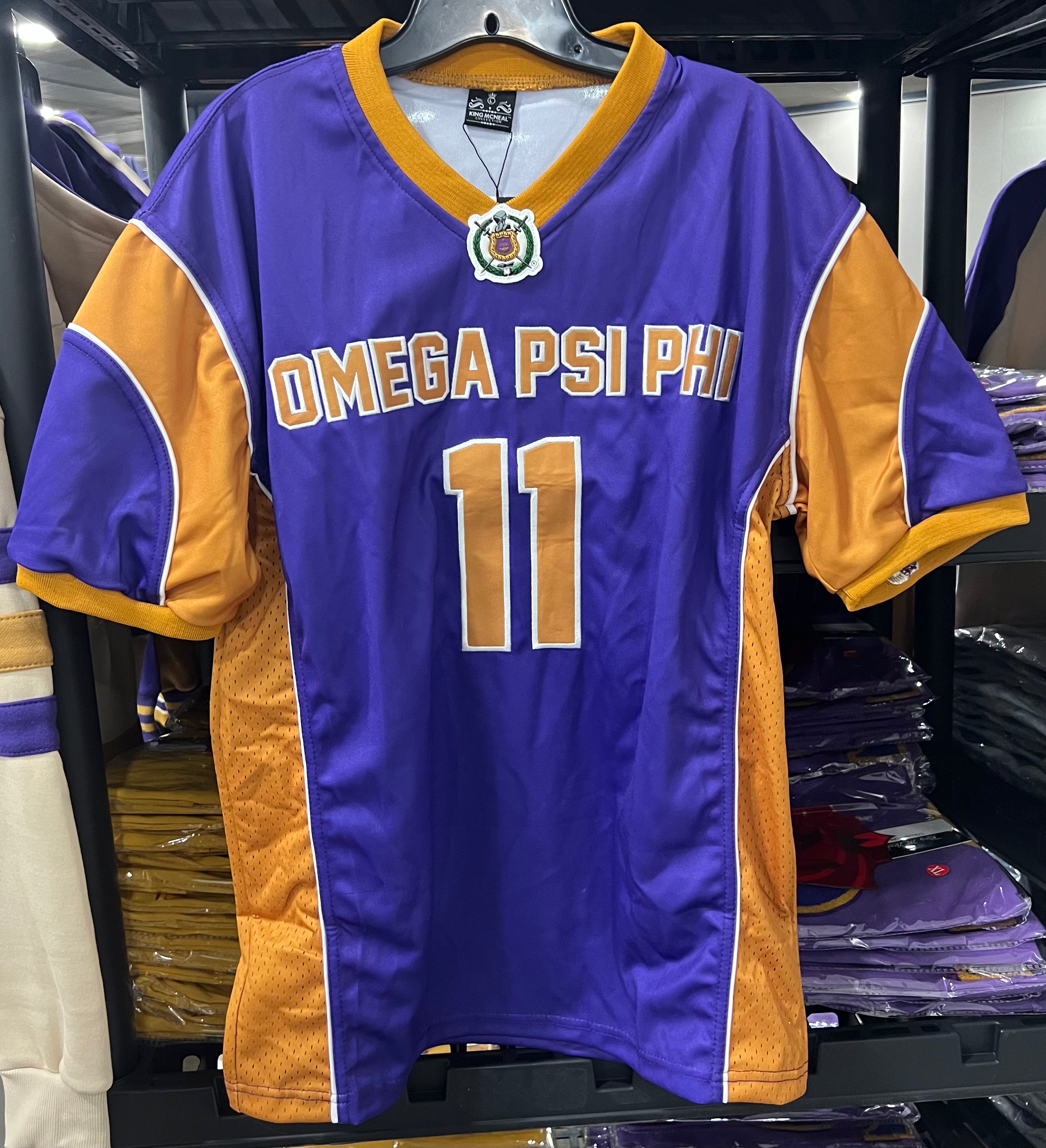 Omega Purple Football Jersey