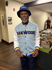 Oakwood University Denim Bomber Jacket