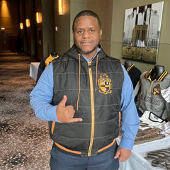 Alpha Phi Alpha Hooded Vest