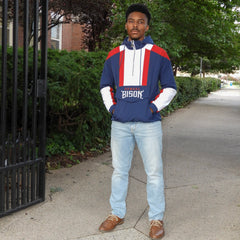 Howard University Blue Windbreaker Tech Pullover