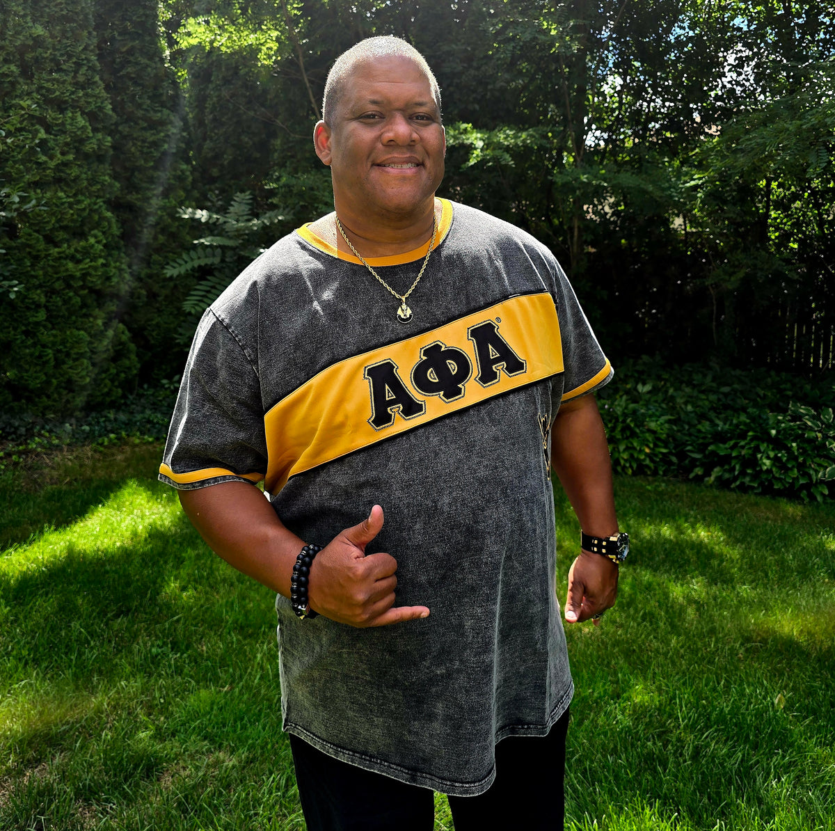Alpha Denim Premium Jersey Shirt