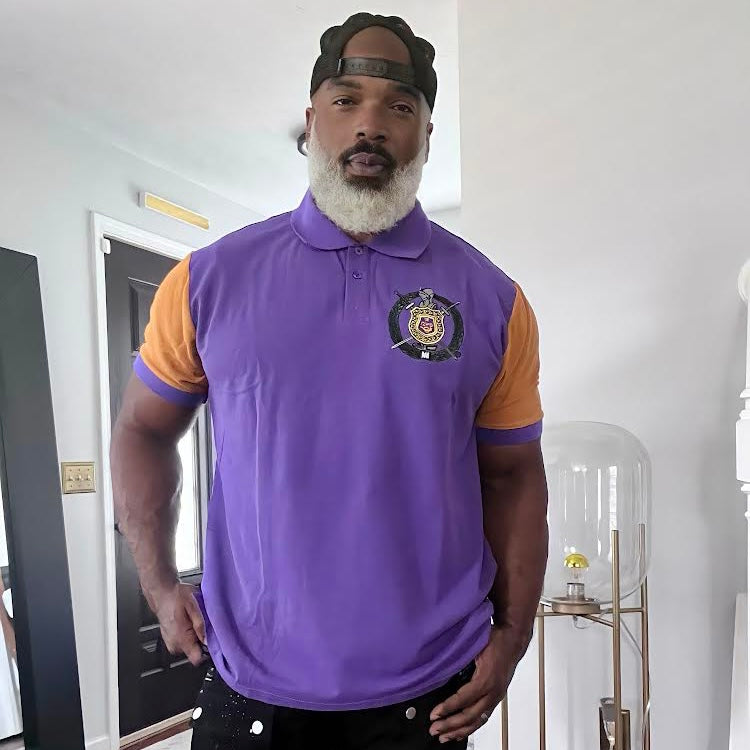 Omega Purple Premium Polo Shirt
