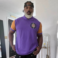 Omega Purple Premium Polo Shirt