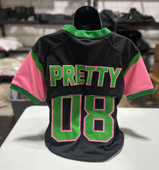 AKA Black Football Jersey