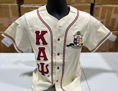 Kappa Cream Baseball Jersey