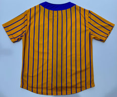 SGRho Gold Button Up Baseball Jersey