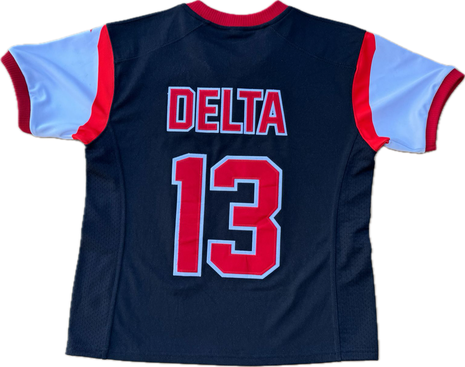 Delta Black Football Jersey