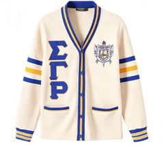 SGRho Cream Fleece Cardigan Unisex Fit