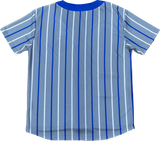 Sigma Grey Pinstripe Button Up Baseball Jersey
