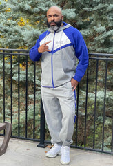 PBS Grey Tech Fleece Joggers